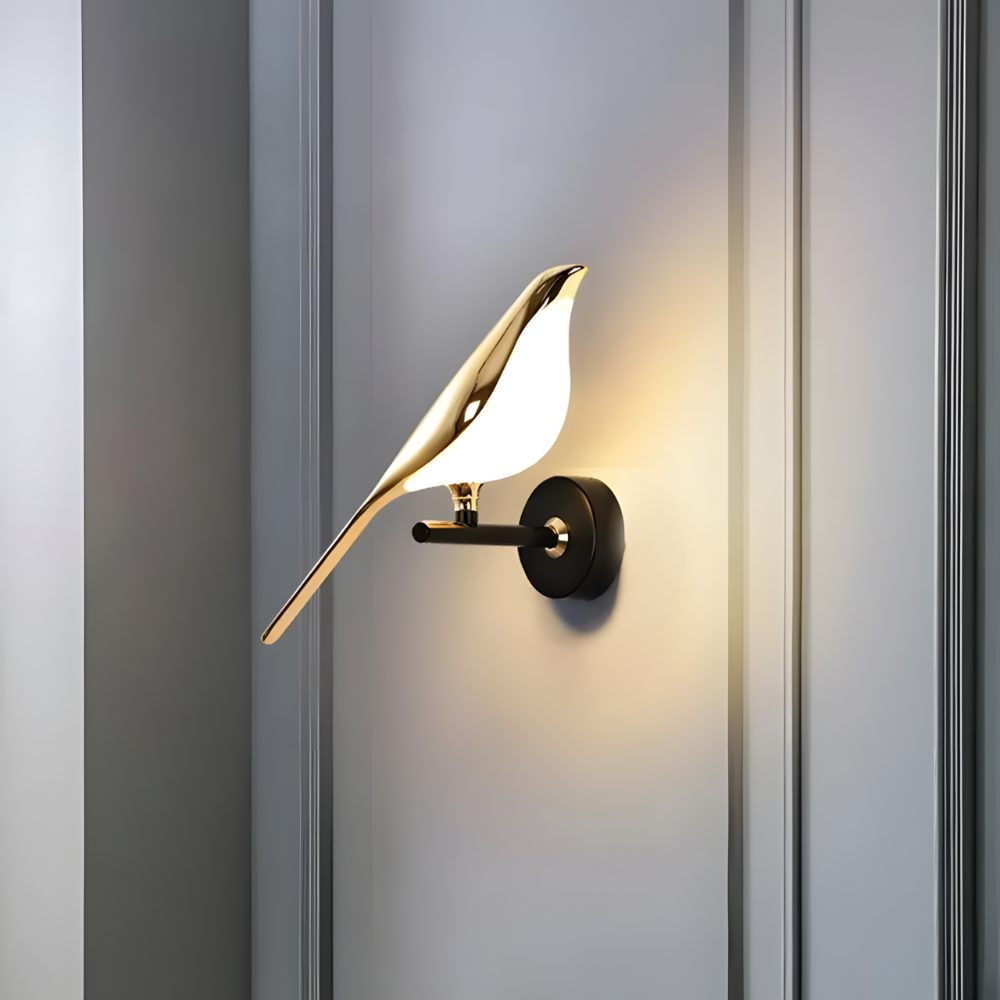 Lampe murale LED applique en forme oiseau nordique décorative – SKYRA