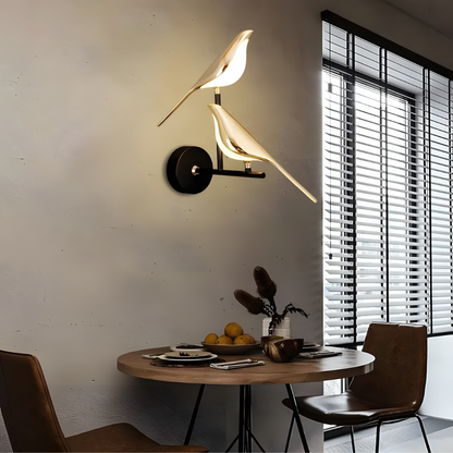 Lampe murale LED applique en forme oiseau nordique décorative – SKYRA