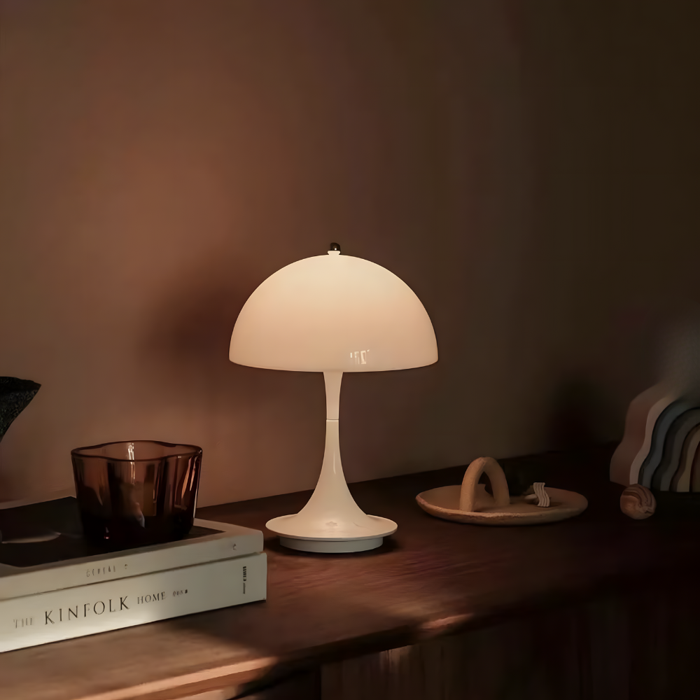 Lampe de chevet champignon nordique rechargeable – TOPWIN