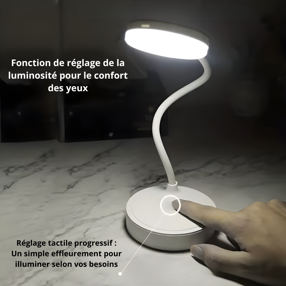 Lampe de Bureau Pliable & Rechargeable - FLEXIA
