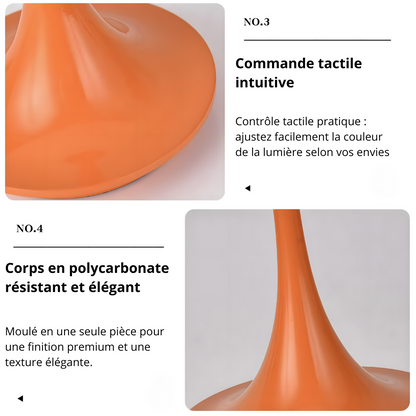 Lampe de chevet champignon nordique rechargeable – TOPWIN