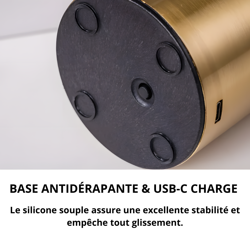 Lampe de chevet rechargeable en aluminium de qualité – SOLENA