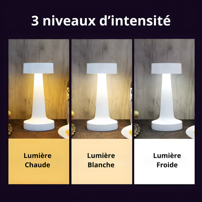 Lampe de chevet LED tactile sans fil rechargeable – NOCTA