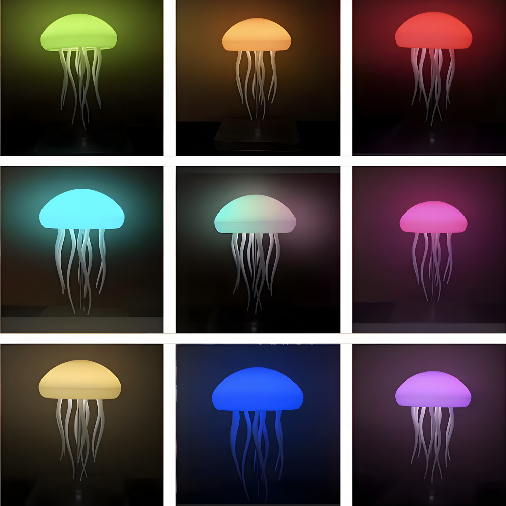 Lampe de chevet LED multicolore avec télécommande – JELLY