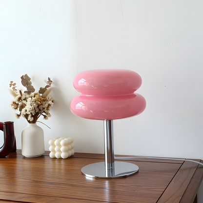Lampe de chevet LED moderne en verre teinté - LIVARA