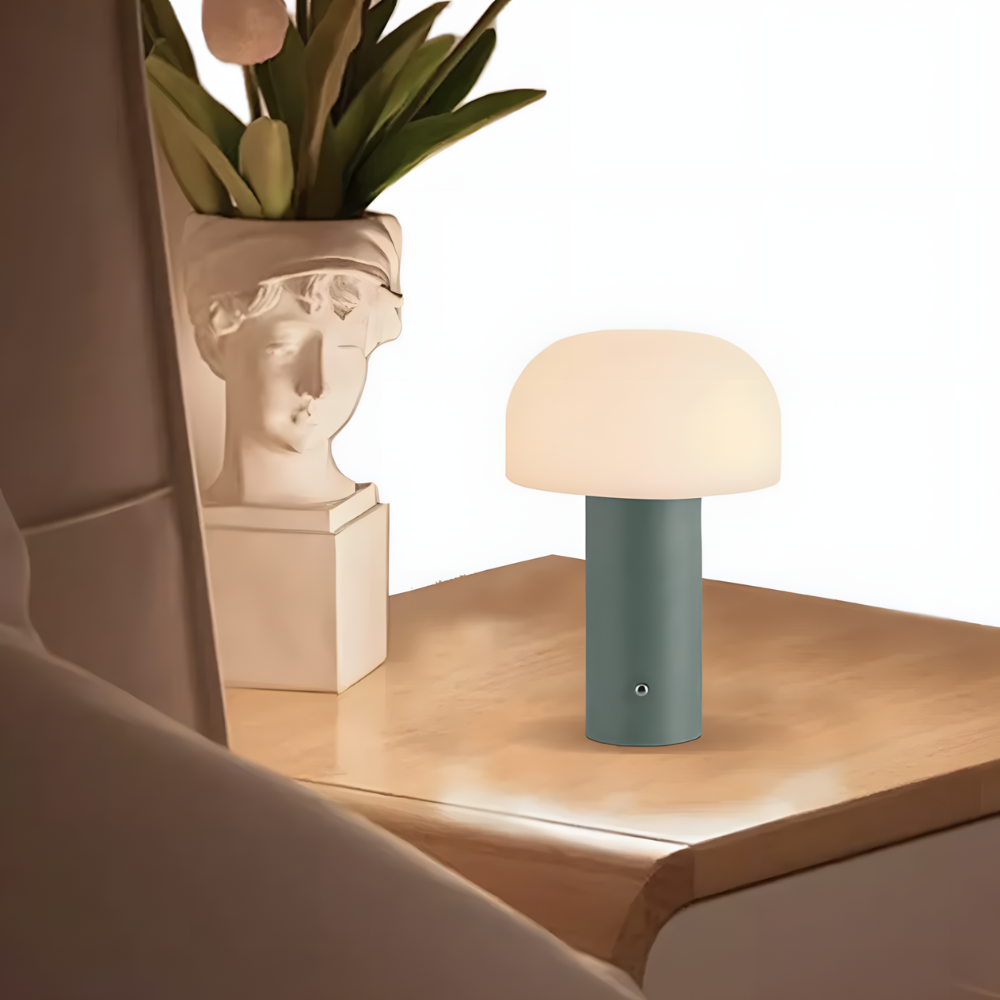 Lampe de chevet champignon LED rechargeable – NUBIA