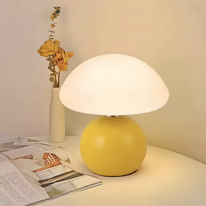 Lampe de chevet champignon moderne colorée – MORINA
