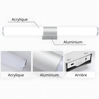 Lampe murale LED design moderne longue bande – JOYON