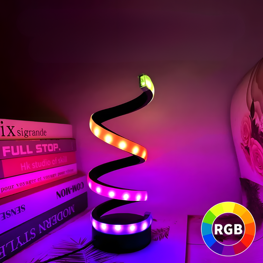 Lampe de bureau LED RGB design – SPIRA
