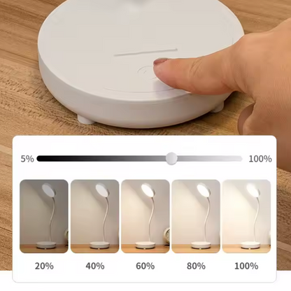 Lampe de Bureau Pliable & Rechargeable - FLEXIA