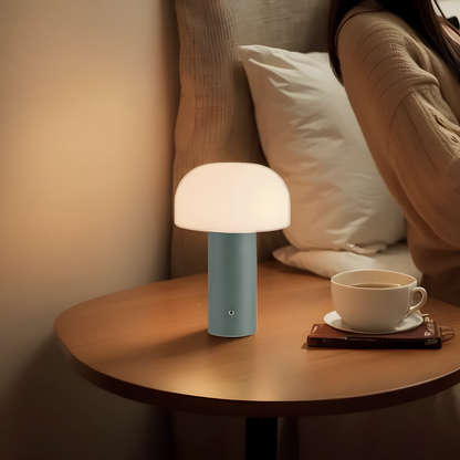 Lampe de chevet champignon LED rechargeable – NUBIA