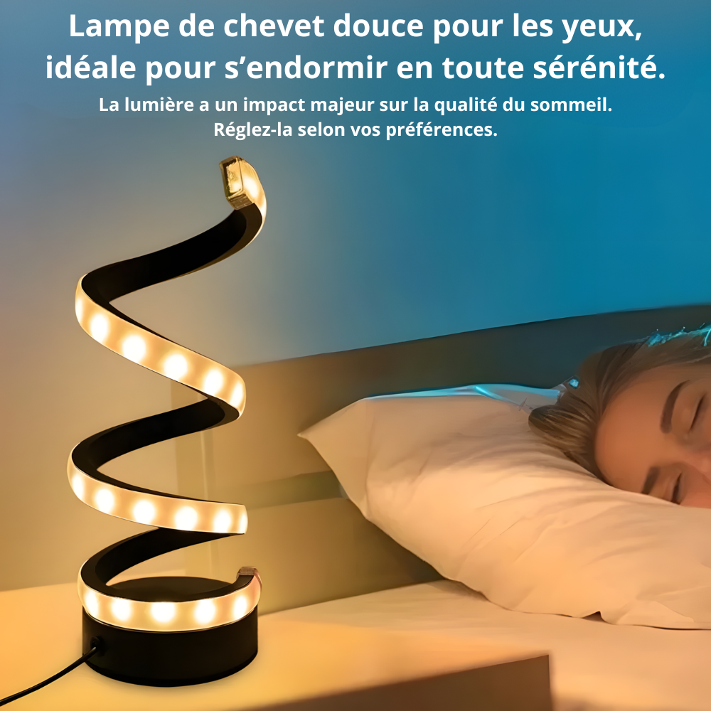 Lampe de bureau LED RGB design – SPIRA