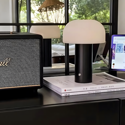 Lampe de chevet champignon LED rechargeable – NUBIA