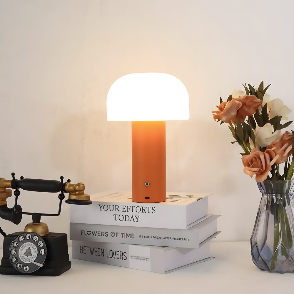 Lampe de chevet champignon LED rechargeable – NUBIA