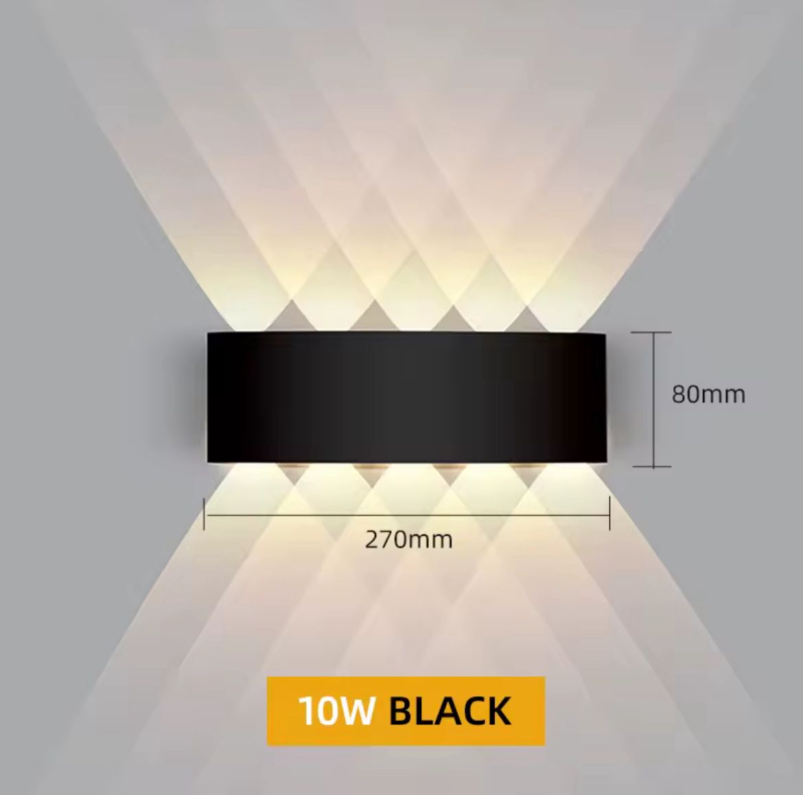 Lampe Murale LED moderne applique intérieur & extérieur - VAGG