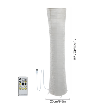 Lampe sur Pied Design Cylindrique – SHIRO