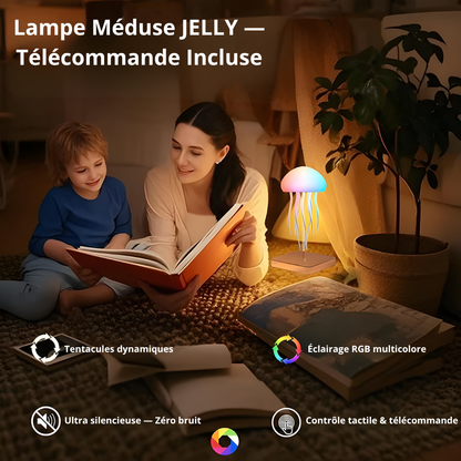 Lampe de chevet LED multicolore avec télécommande – JELLY