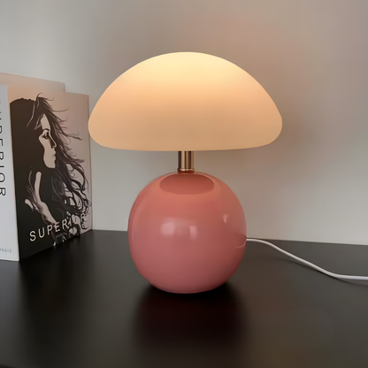 Lampe de chevet champignon moderne colorée – MORINA