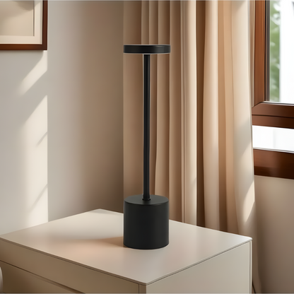 Lampe de chevet rechargeable en aluminium de qualité – SOLENA