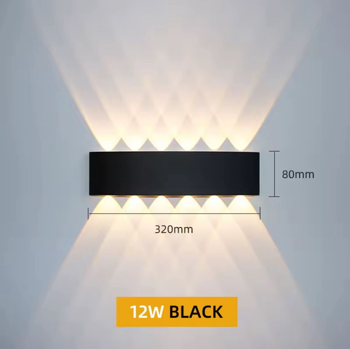 Lampe Murale LED moderne applique intérieur & extérieur - VAGG