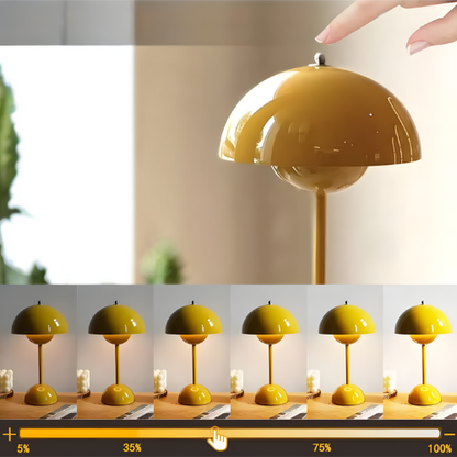 Lampe de Chevet Champignon LED USB Rechargeable - BLOOM