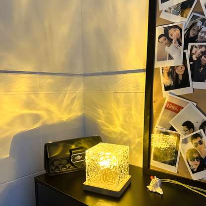 Lampe de chevet LED effet Aurore Boréale – AURORA