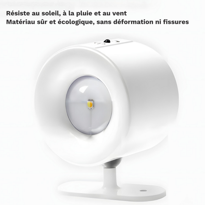Lampe murale LED double tête rechargeable avec télécommande – ORA