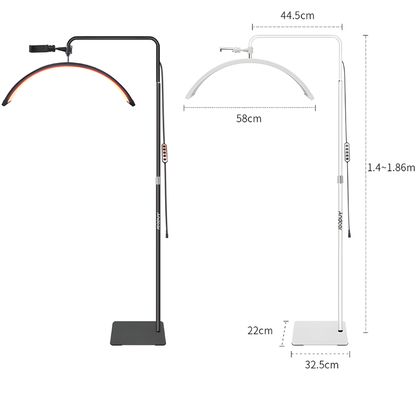 Lampadaire LED 360° pour Soin Lumière Rouge  – SOLUNA