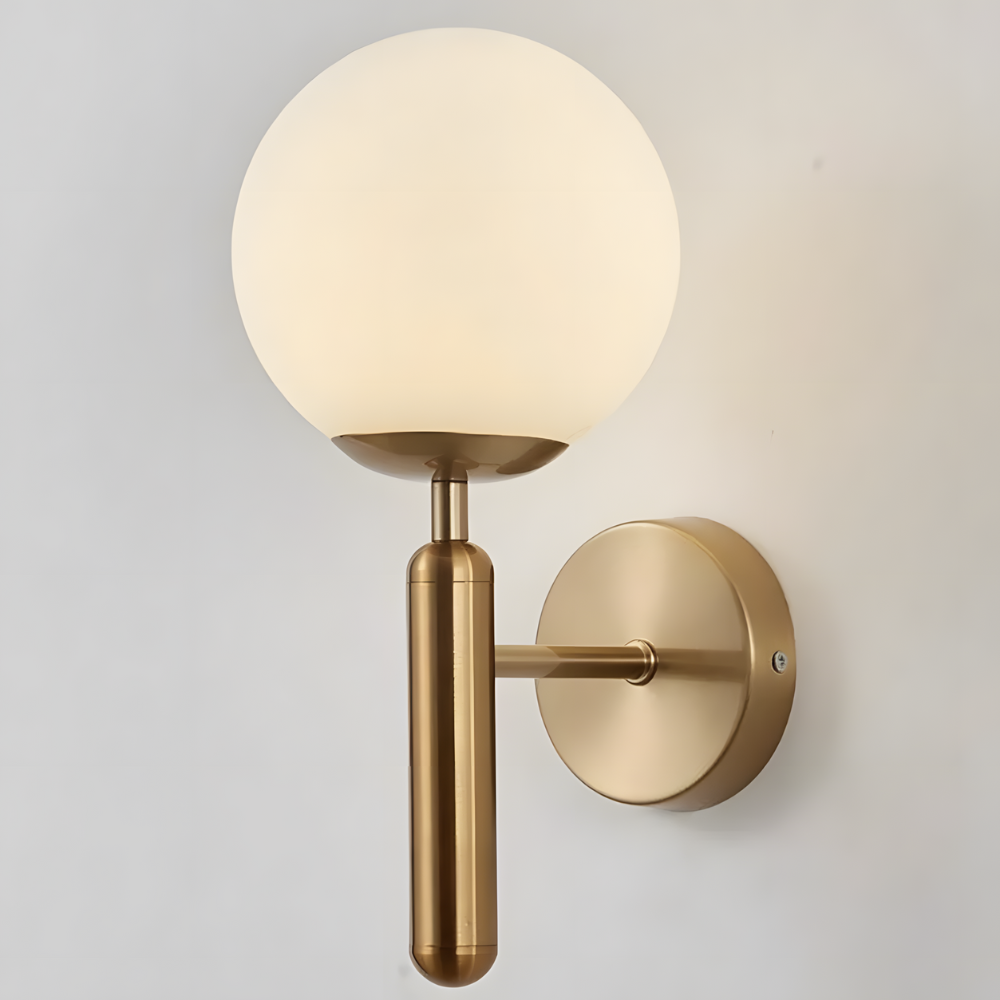 Lampe murale design cuivre minimaliste – LUCIRA