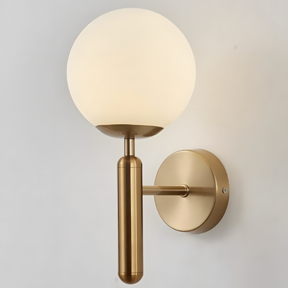 Lampe murale design cuivre minimaliste – LUCIRA