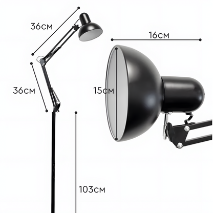 Lampe sur pied LED moderne & design - ELARA