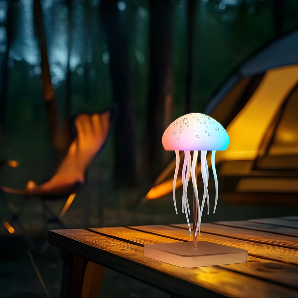 Lampe de chevet LED multicolore avec télécommande – JELLY