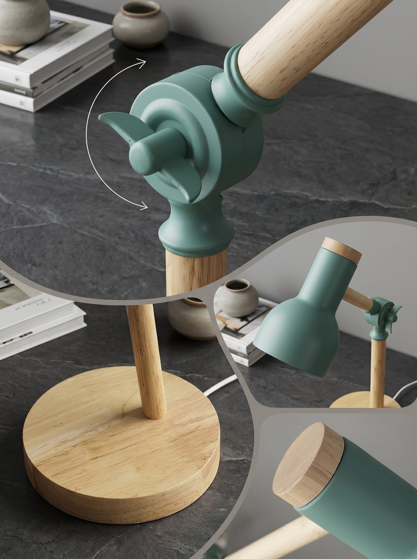 Lampe de Bureau Scandinave - NORDY