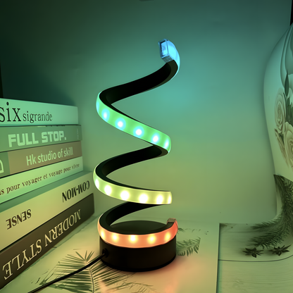 Lampe de bureau LED RGB design – SPIRA