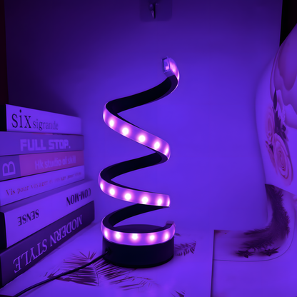 Lampe de bureau LED RGB design – SPIRA