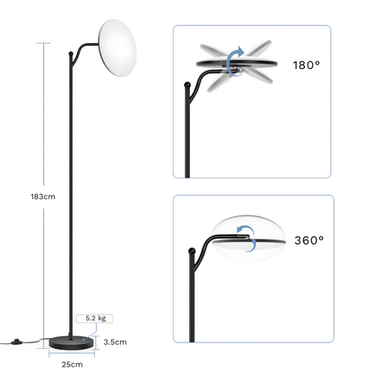 Lampadaire LED Intelligent & Moderne – ELVORA