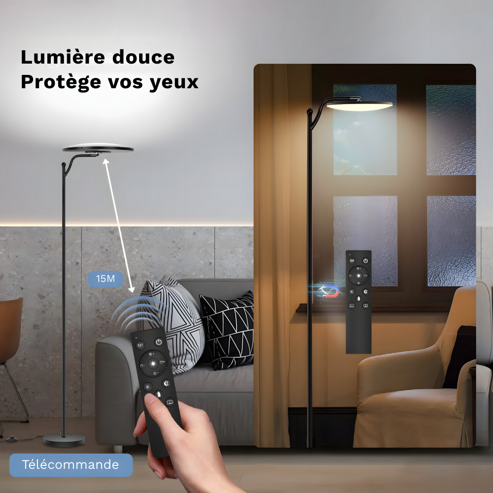 Lampadaire LED Intelligent & Moderne – ELVORA