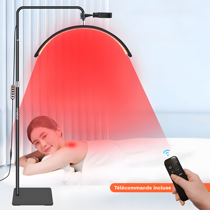 Lampadaire LED 360° pour Soin Lumière Rouge  – SOLUNA