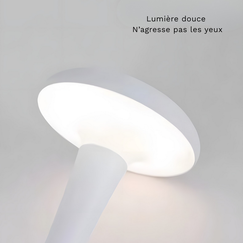Lampe de chevet moderne LED Champignon Rechargeable – MYSHIA