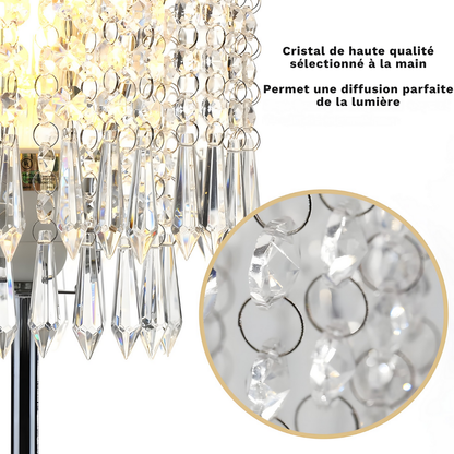 Lampe de Chevet Cristal Moderne – LYSTRA
