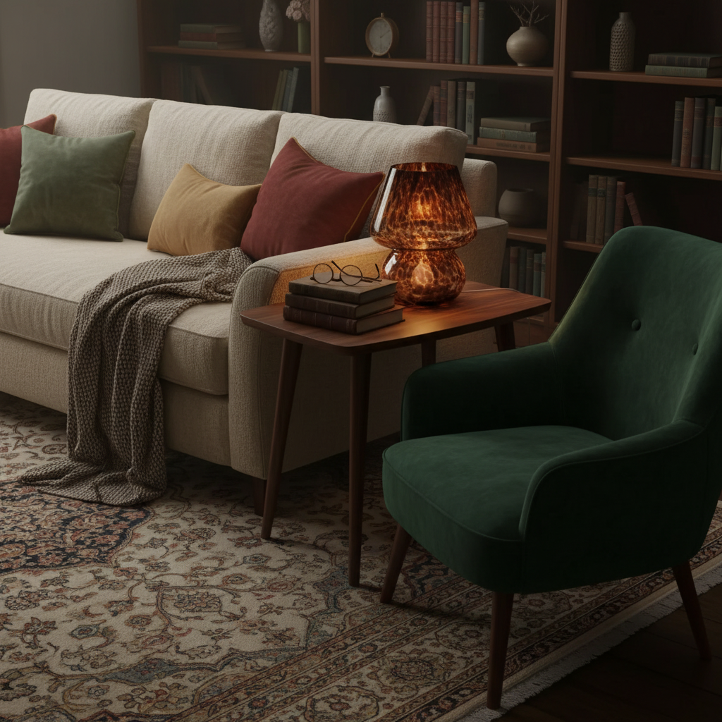 Lampe de Chevet Champignon Minimaliste – GLYMIA