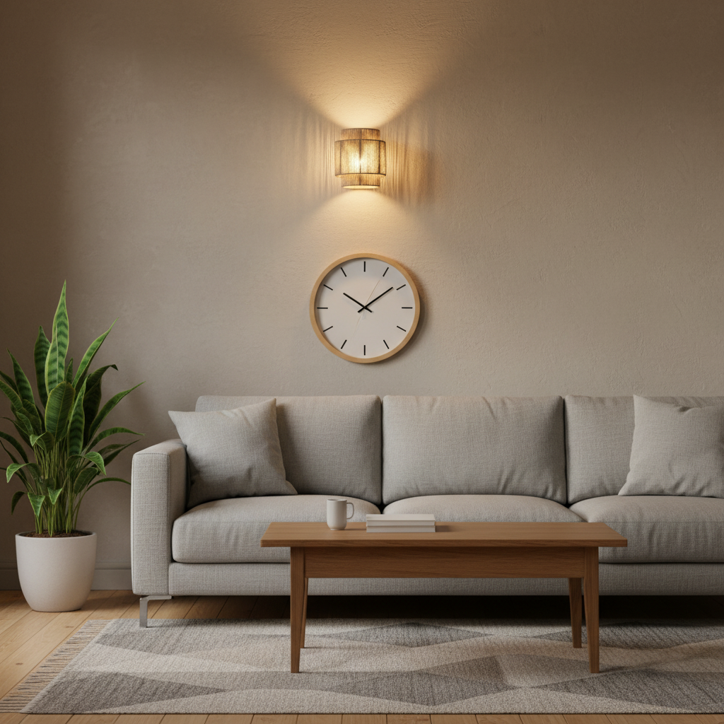 Lampe murale en corde de chanvre tressée – JOYINLED