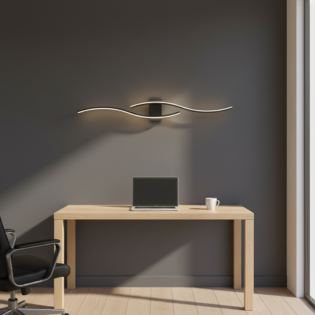 Lampe murale LED design moderne applique murale déco intérieure - LYSEBAND