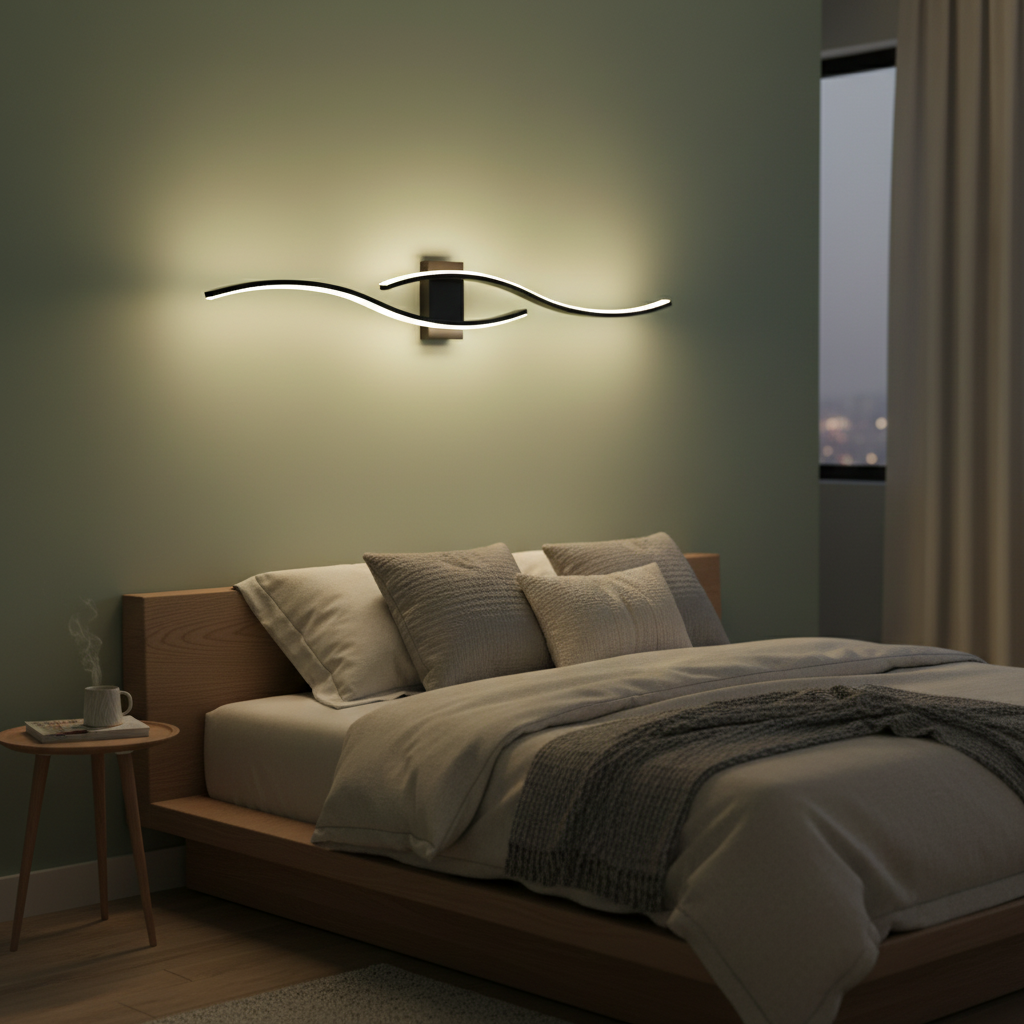 Lampe murale LED design moderne applique murale déco intérieure - LYSEBAND