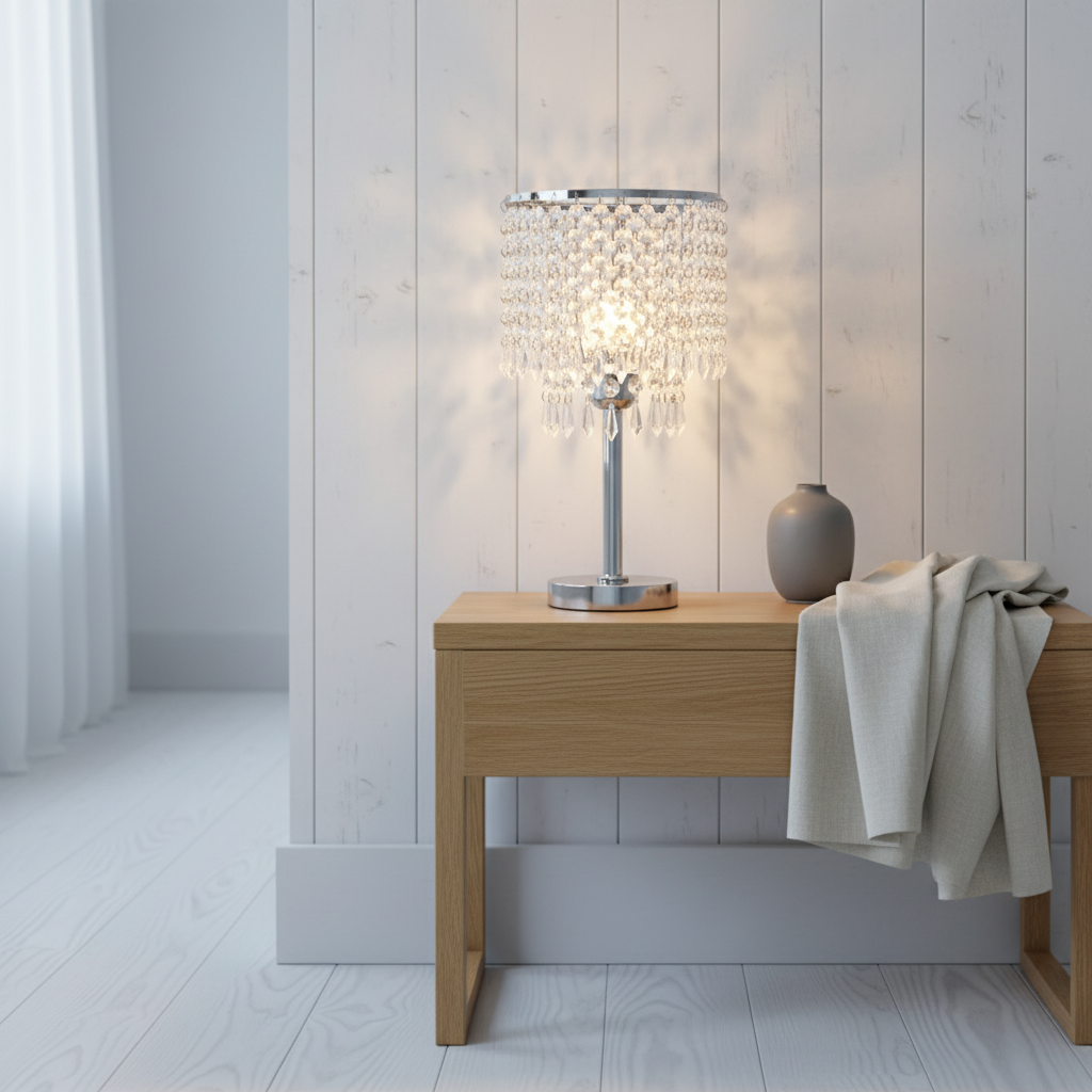 Lampe de Chevet Cristal Moderne – LYSTRA