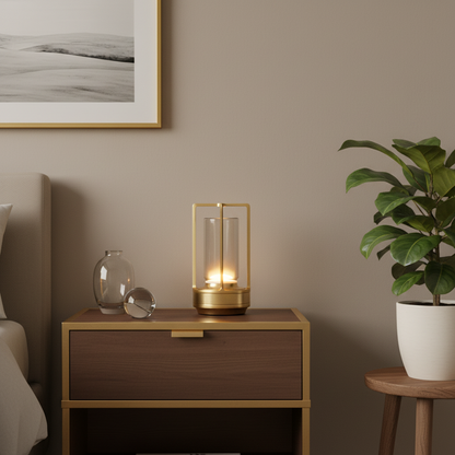 Lampe de Table LED Tactile Rechargeable – LUMÉA