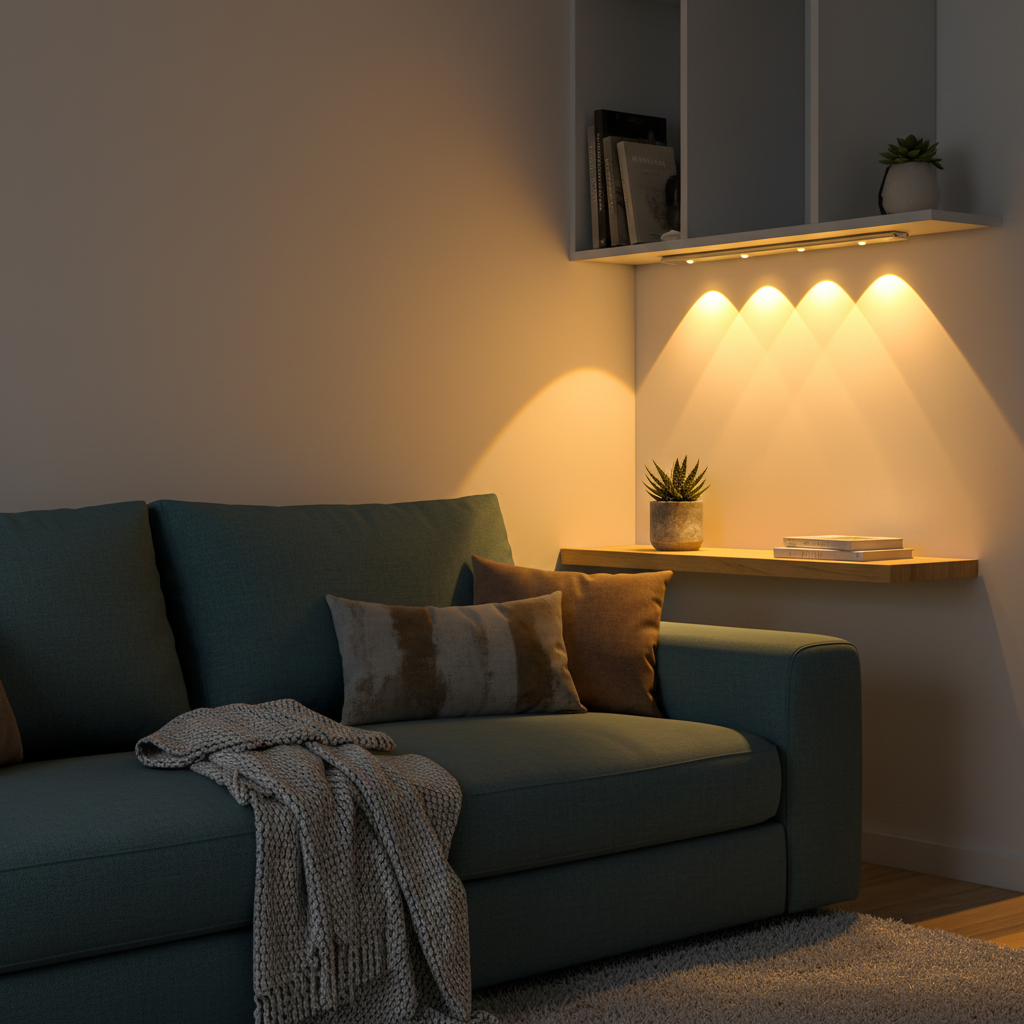 Lampe murale LED Sans Fil à Capteur de Mouvement – MOTIONLITE