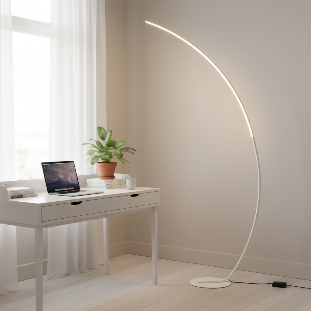 Lampe sur Pied LED Design & Moderne – LUMERA