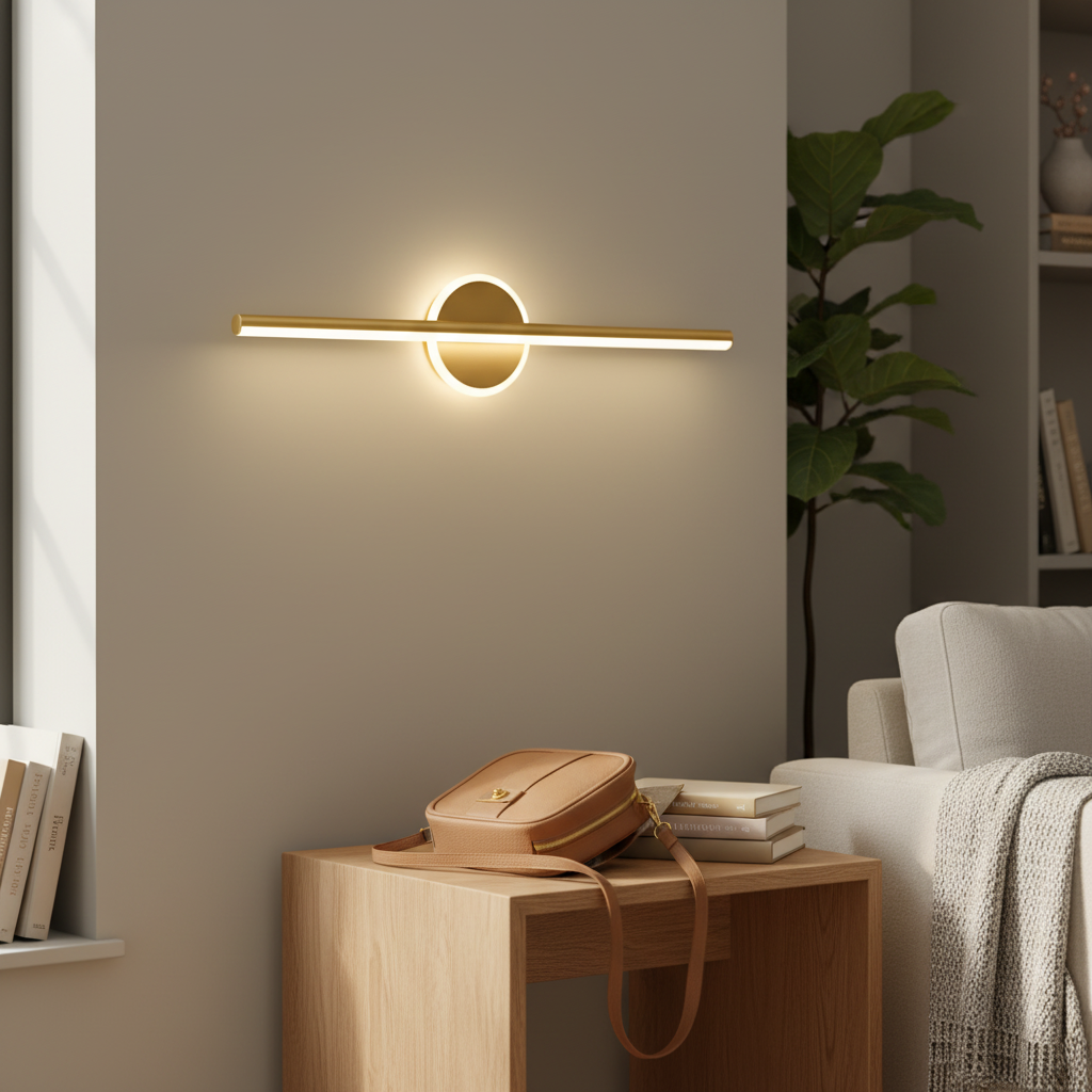 Lampe Murale LED applique pour salle de bain, salon éclairage moderne - LUXIA