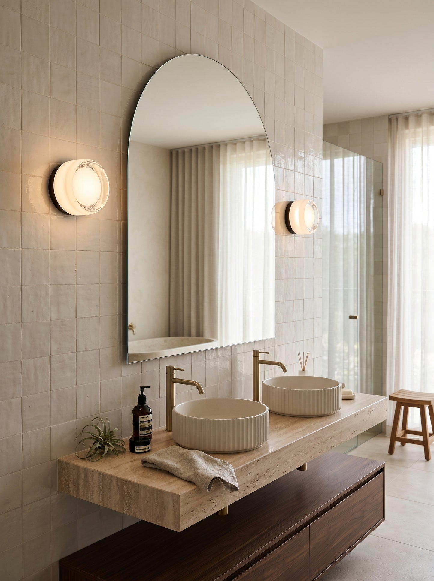 Applique Murale en Verre  - OPALEA